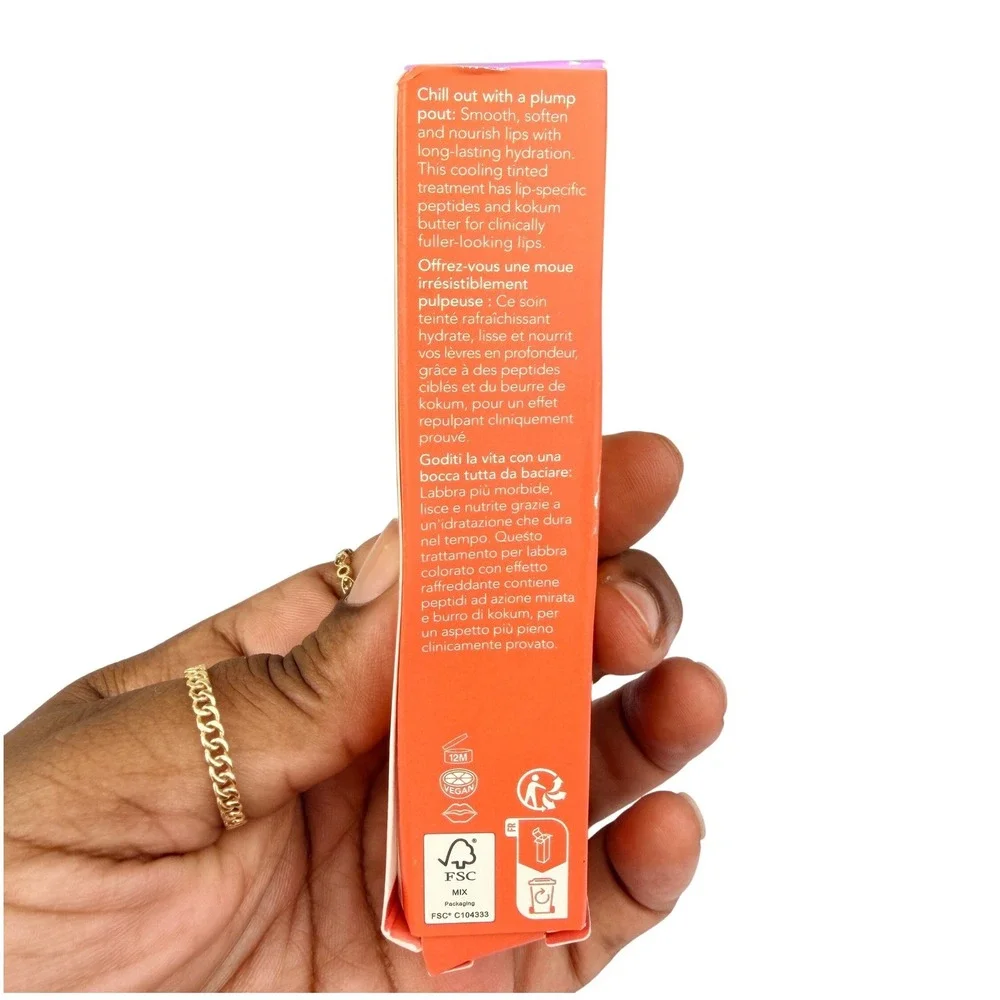 Olehenriksen Pout Preserve Peptide Lip Treatment Grenada Guava Chiller 12ml NEW